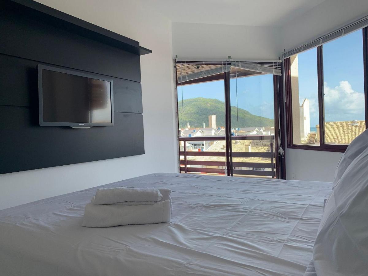 Apartamento Com Vista Do Mar Em Residencial Com Piscina Florianópolis Exterior foto