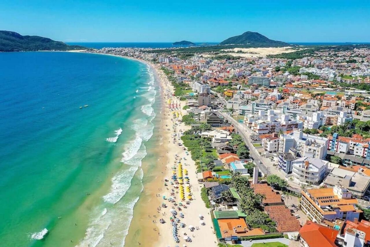 Apartamento Com Vista Do Mar Em Residencial Com Piscina Apartment Florianópolis Exterior foto