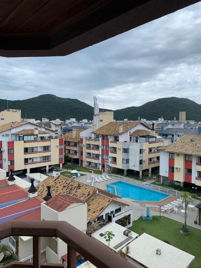 Apartamento Com Vista Do Mar Em Residencial Com Piscina Apartment Florianópolis Exterior foto