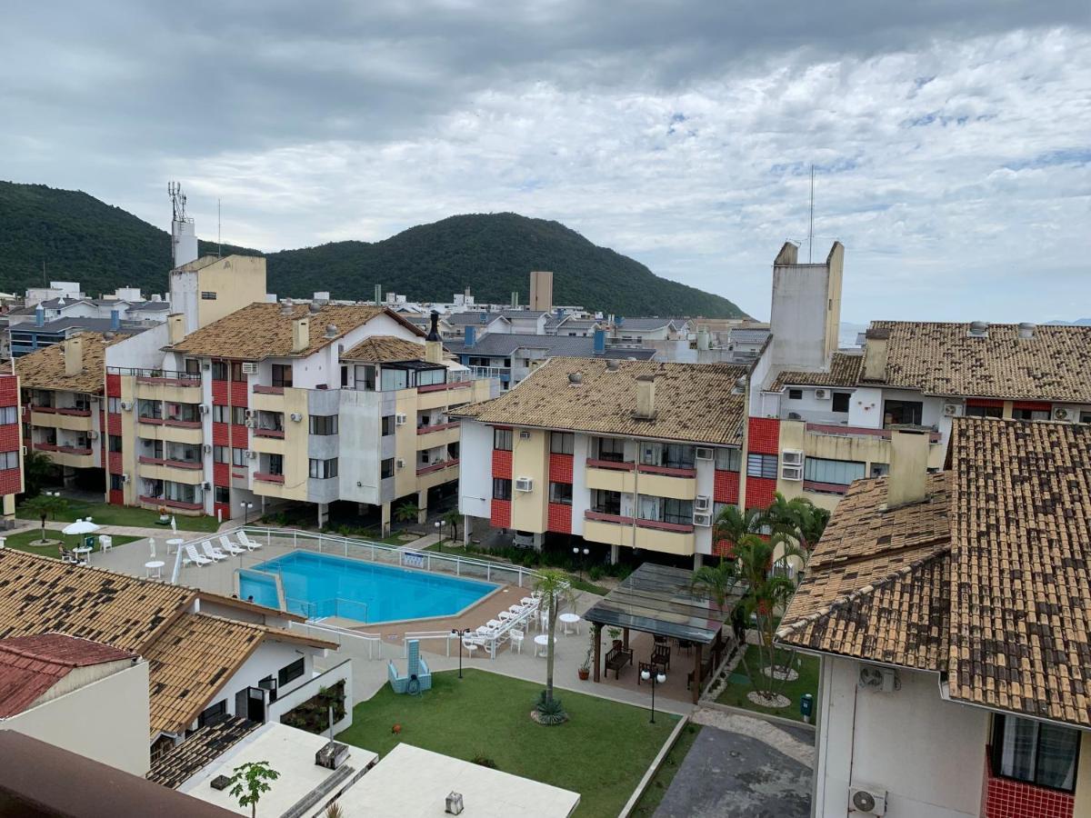 Apartamento Com Vista Do Mar Em Residencial Com Piscina Apartment Florianópolis Exterior foto