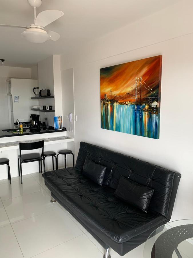 Apartamento Com Vista Do Mar Em Residencial Com Piscina Florianópolis Exterior foto