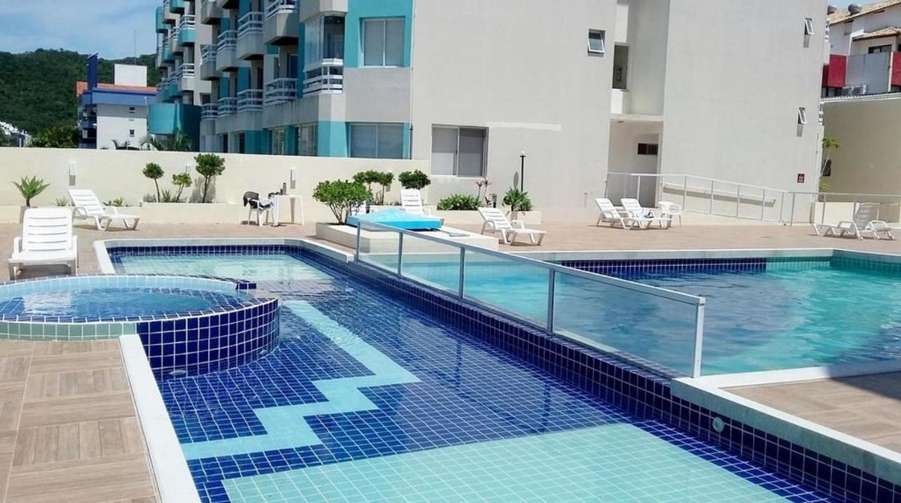 Apartamento Com Vista Do Mar Em Residencial Com Piscina Florianópolis Exterior foto
