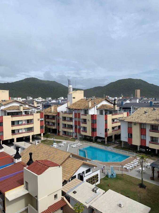 Apartamento Com Vista Do Mar Em Residencial Com Piscina Apartment Florianópolis Exterior foto